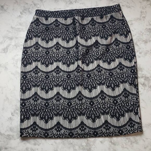 Melissa Page Black and White Skirt Size Small - Picture 11 of 12
